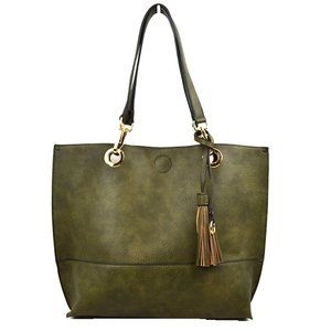 Olive color tote